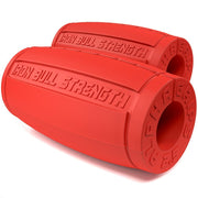 red alpha grips 2.5 inches Iron Bull Strength