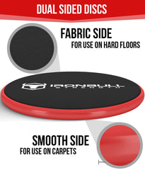 black-red advanced gliding discs features