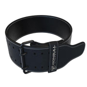 black 10mm suede powerlifting belt
