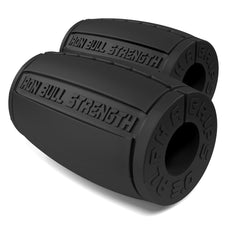 black Alpha Grips 3.0 inches Iron Bull Strength