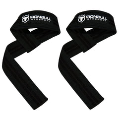 black lifting support straps for powerlifting