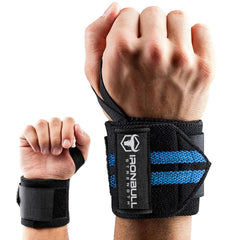 black-cyan iron bull wrist wraps wrist protection
