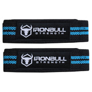 black-cyan weight lifting straps to lift heavier