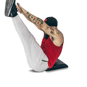 full range of motion for abdominal exercise with mat