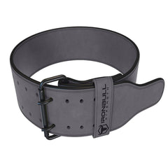 gray 10mm suede powerlifting belt