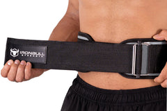 gray weight lifting belt squat assist