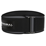 gray iron bull strength 6 inches weightlifting belt