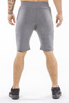 gray comfortable soft workout shorts