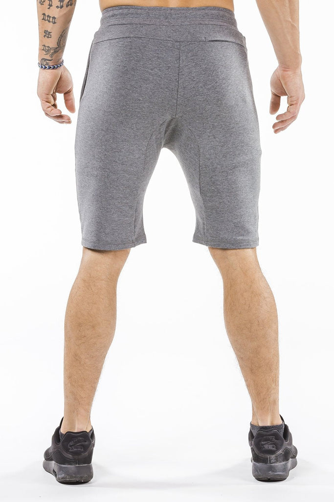gray comfortable soft workout shorts