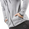 gray best gym zip hoodie from iron bull strength