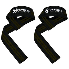 black-army-green lifting support straps for powerlifting
