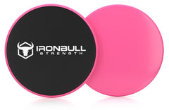 black-pink power gliders for bodyweight exercises