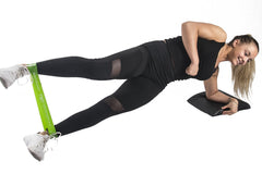 mini resistance bands side plank iron bull strength
