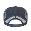 navy-blue comfortable trucker hat