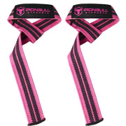 black-pink women weight lifting straps