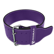 purple 10mm suede leather powerlifting belt