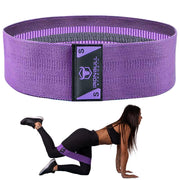 small-purple hip circle resistance band butt exercise