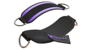 purple iron bull strength nylon ankle straps