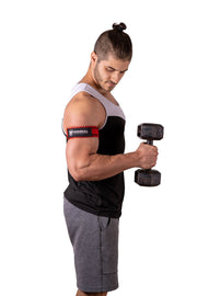 rigid blood flow restriction band side view