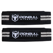 black-white weight lifting straps to lift heavier