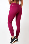 burgundy lightweight soft women's premium joggers